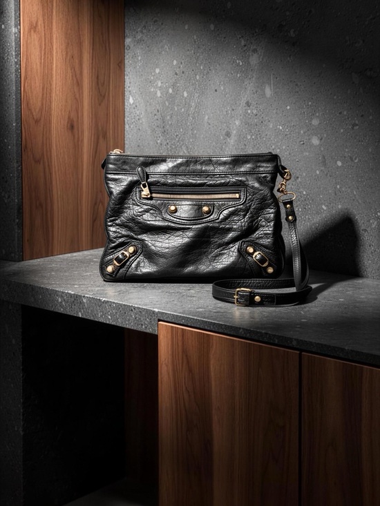 Handbags - Balenciaga City Black Leather Women's Bag